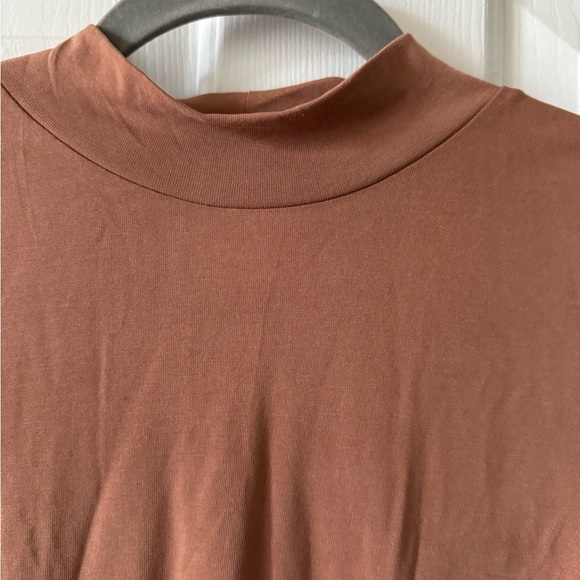 For The Republic Top, Sm, Mock Turtle Neck, 3/4 “ sleeves, NWOT - Picture 6 of 7